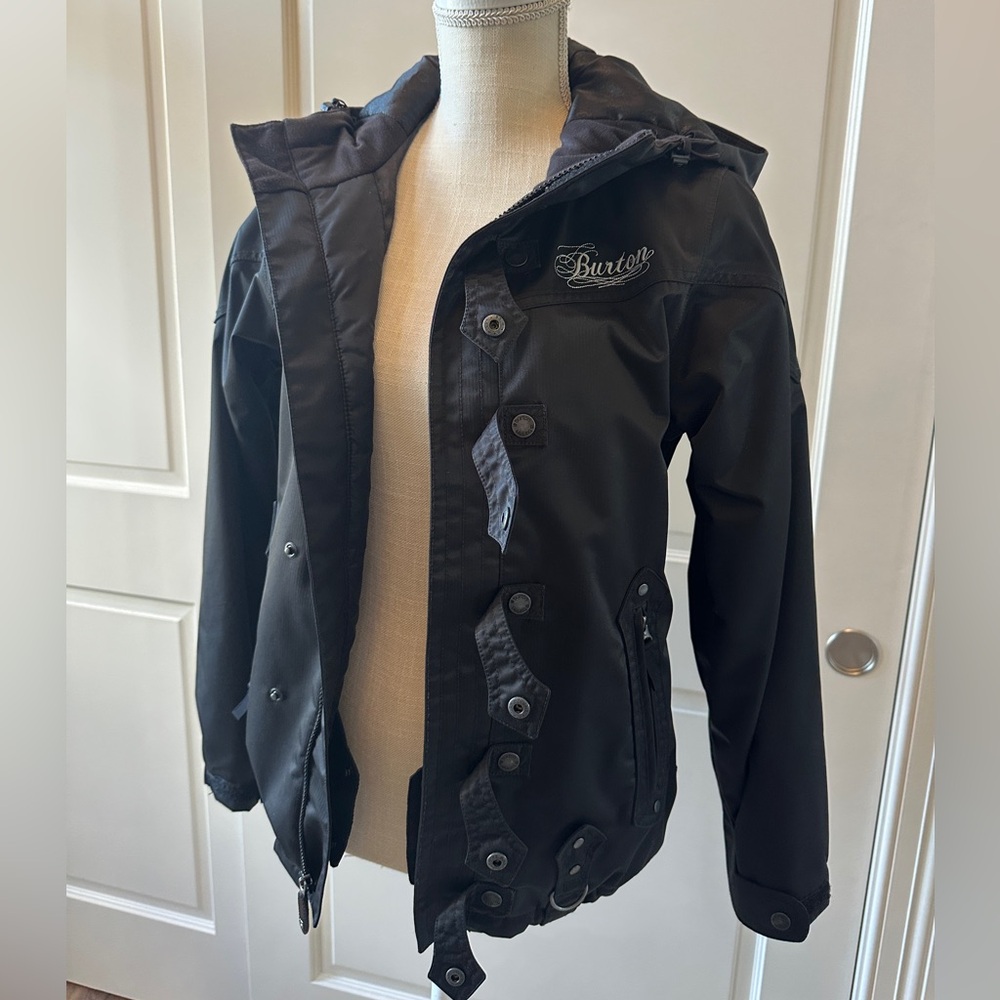 Burton Black Snowboarding Shell Jacket